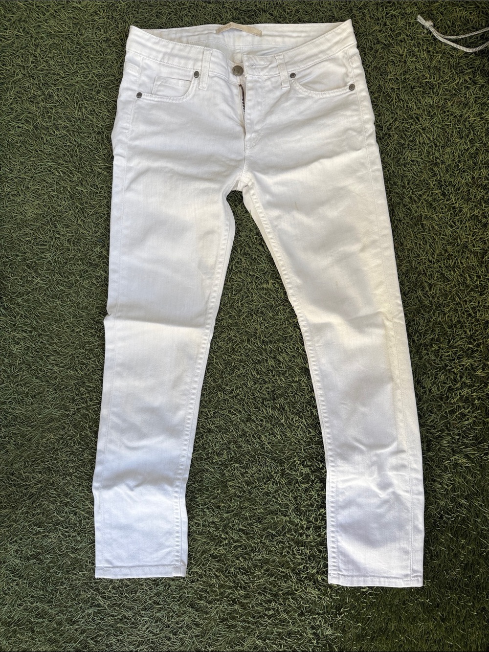 Vince Slim Fit Jeans - Classic White Denim